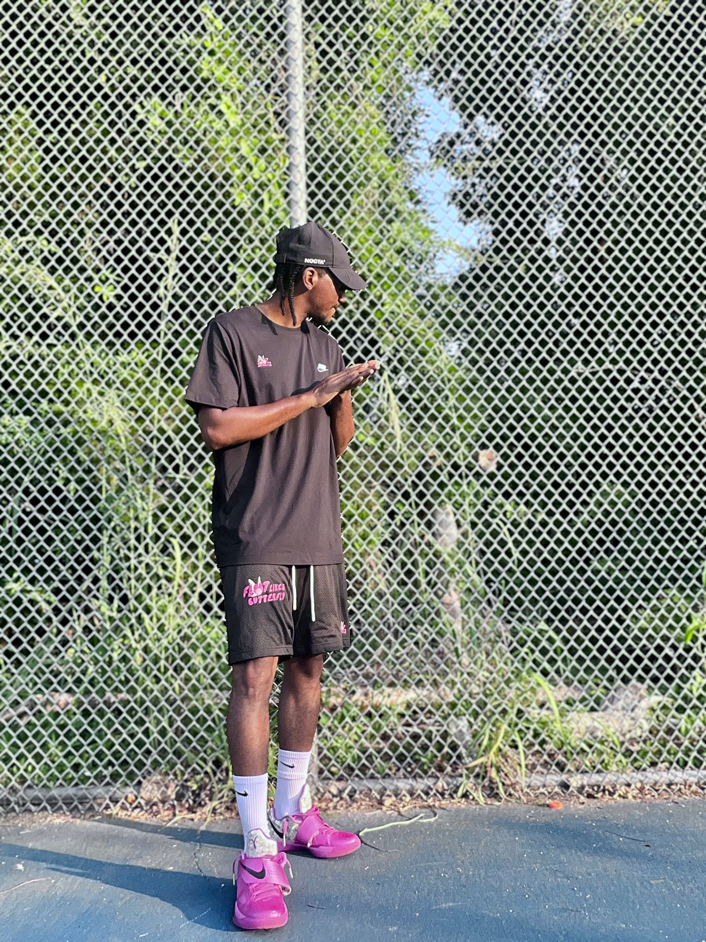 Float Like A Butterfly x Nike Mesh Basketball Shorts